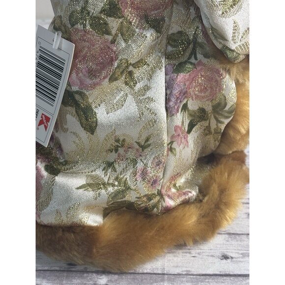 Vintage Kmart Pink Christmas Santa Holiday Centerpiece/ Tree Topper / Decor 13” - Picture 6 of 13